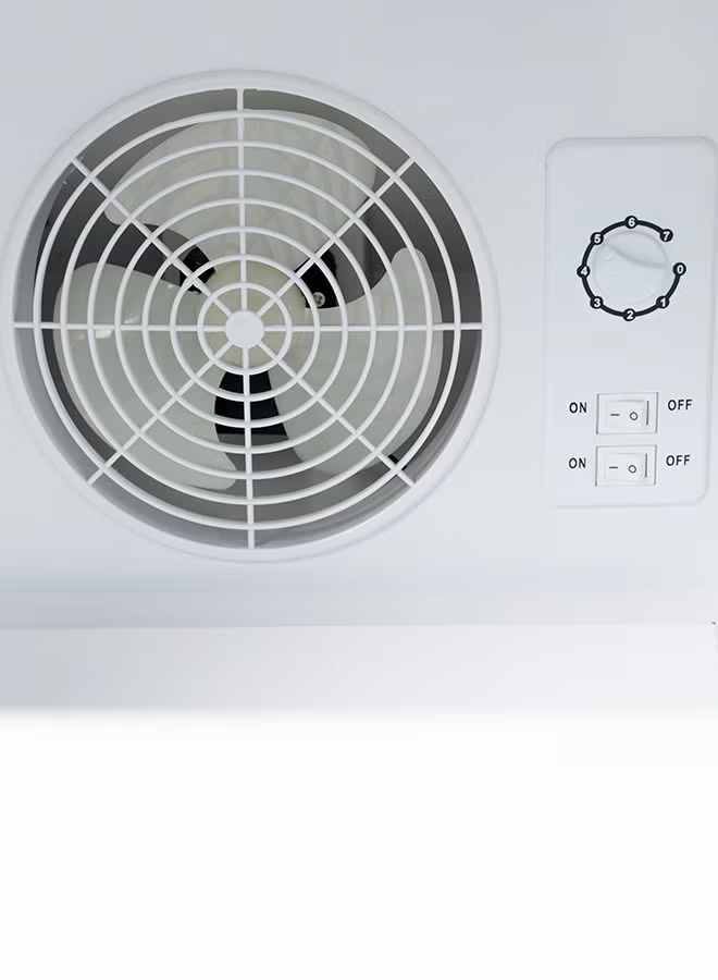 Gibas - vertical display refrigerator equipped with lock and key, 230 watts, model GSC3807WRE-1, white color