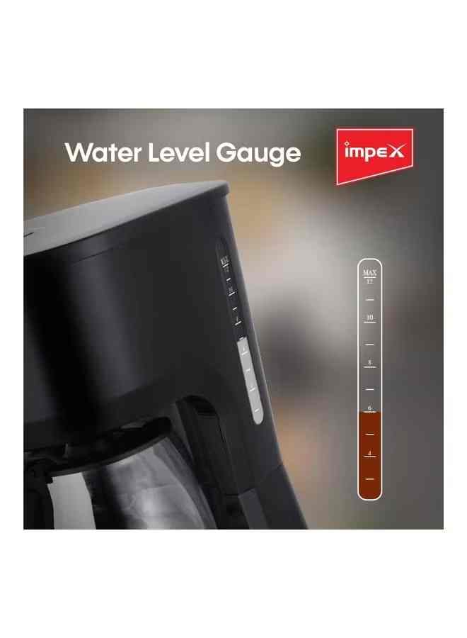 Impax - drip coffee maker CM 1915 capacity 1.5 liter