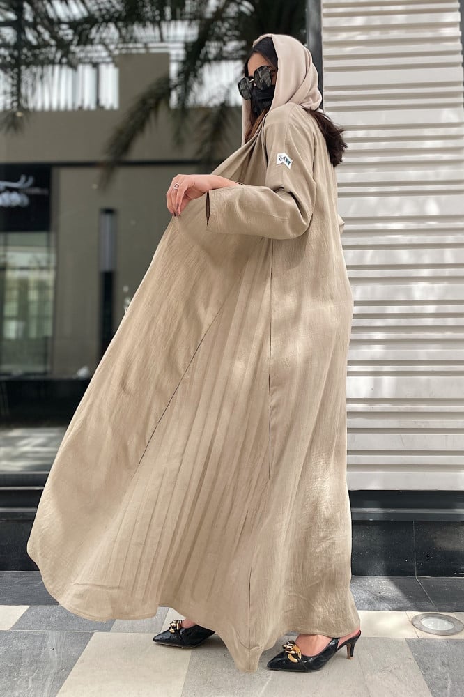 عباية بيج كسرات جانبية