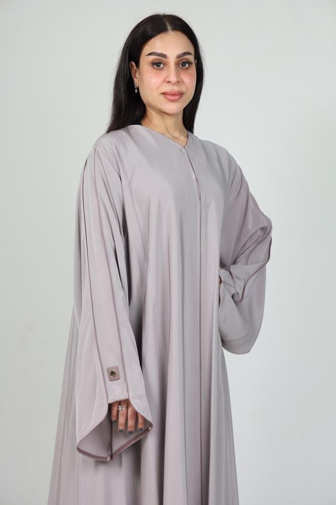 عباية صالونا تركيبات لبابه ملون