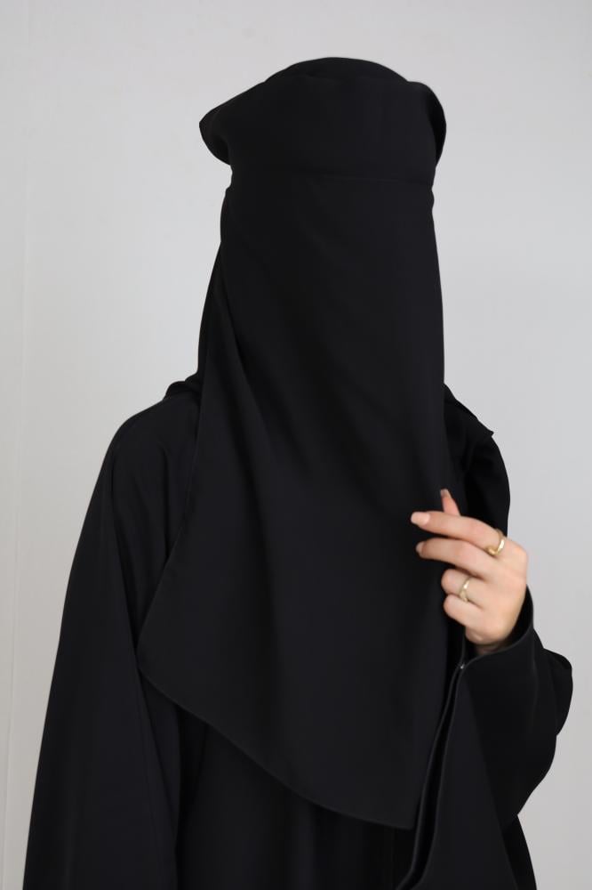 نقاب امواج ملكي طبقتين