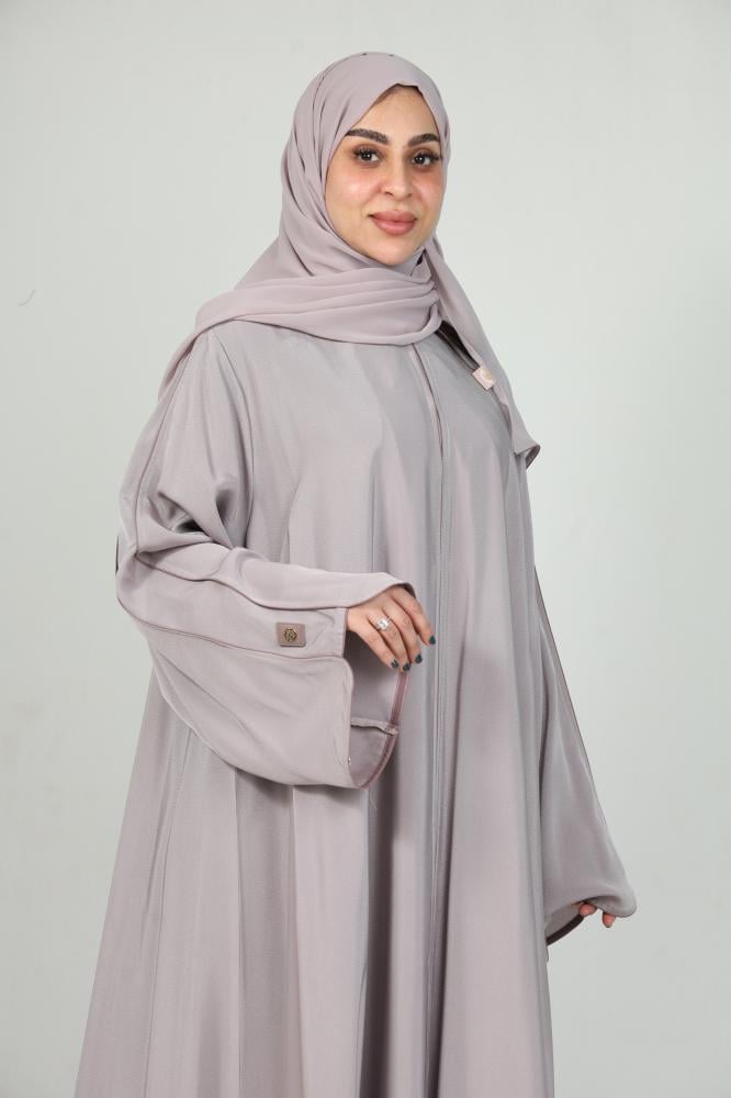 عباية صالونا تركيبات لبابه ملون