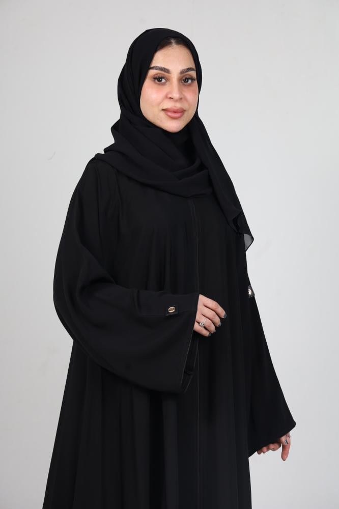 عباية صالونا توقيع معدن لارين