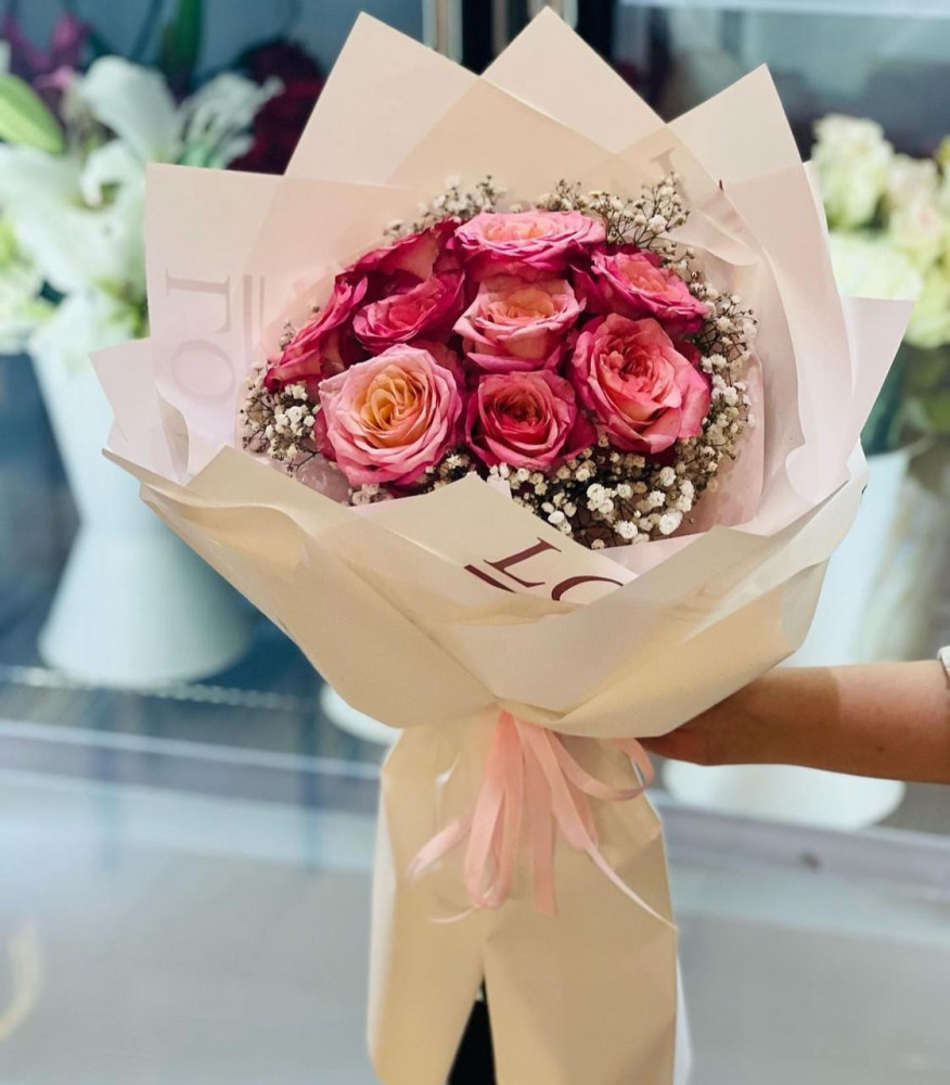 باقه ورد طبيعي