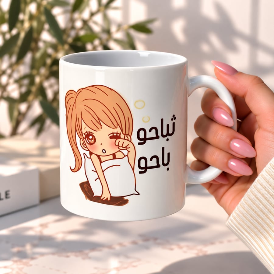 كوب طباعه للصباح