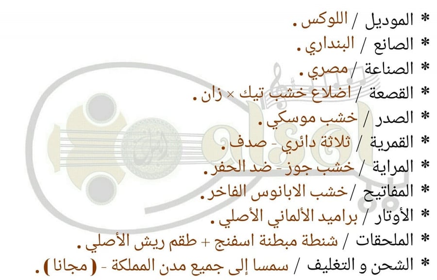 Musical oud