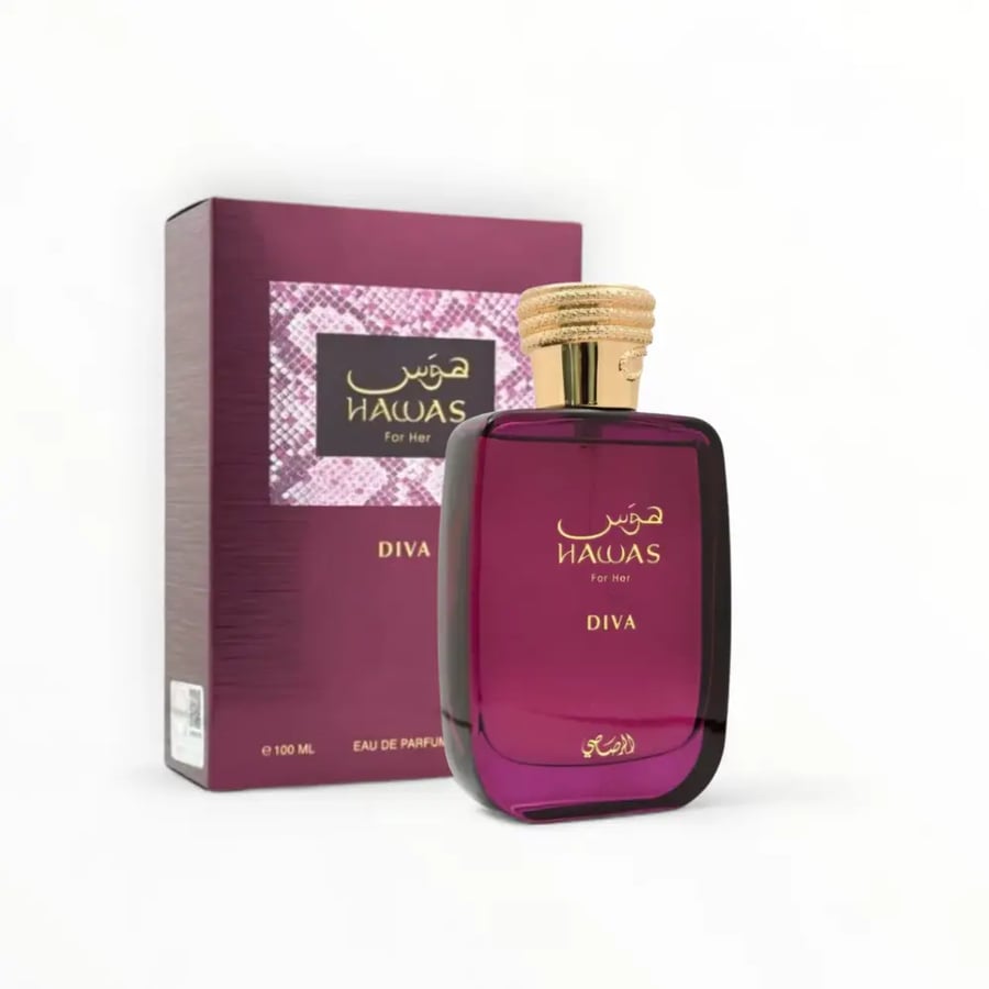 عطر رصاصي هوس ديفا أو دو بارفيوم للنساء 100 مل