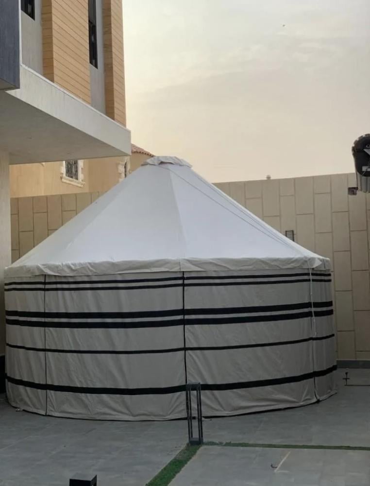 خيمة دائرية بعدت مقاسات