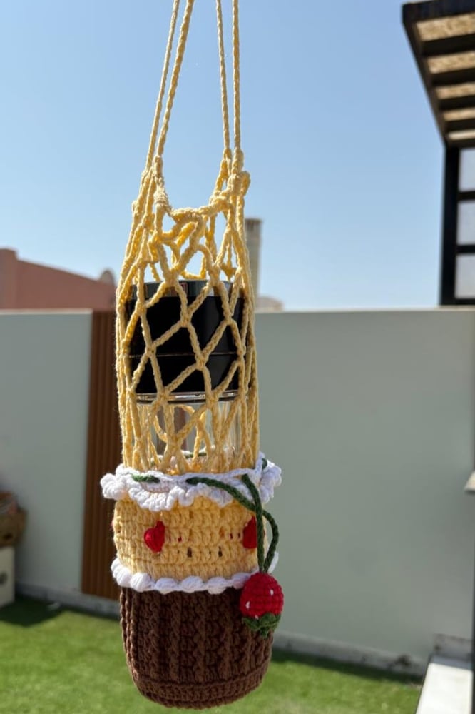 حافظة زمزمية كروشيه