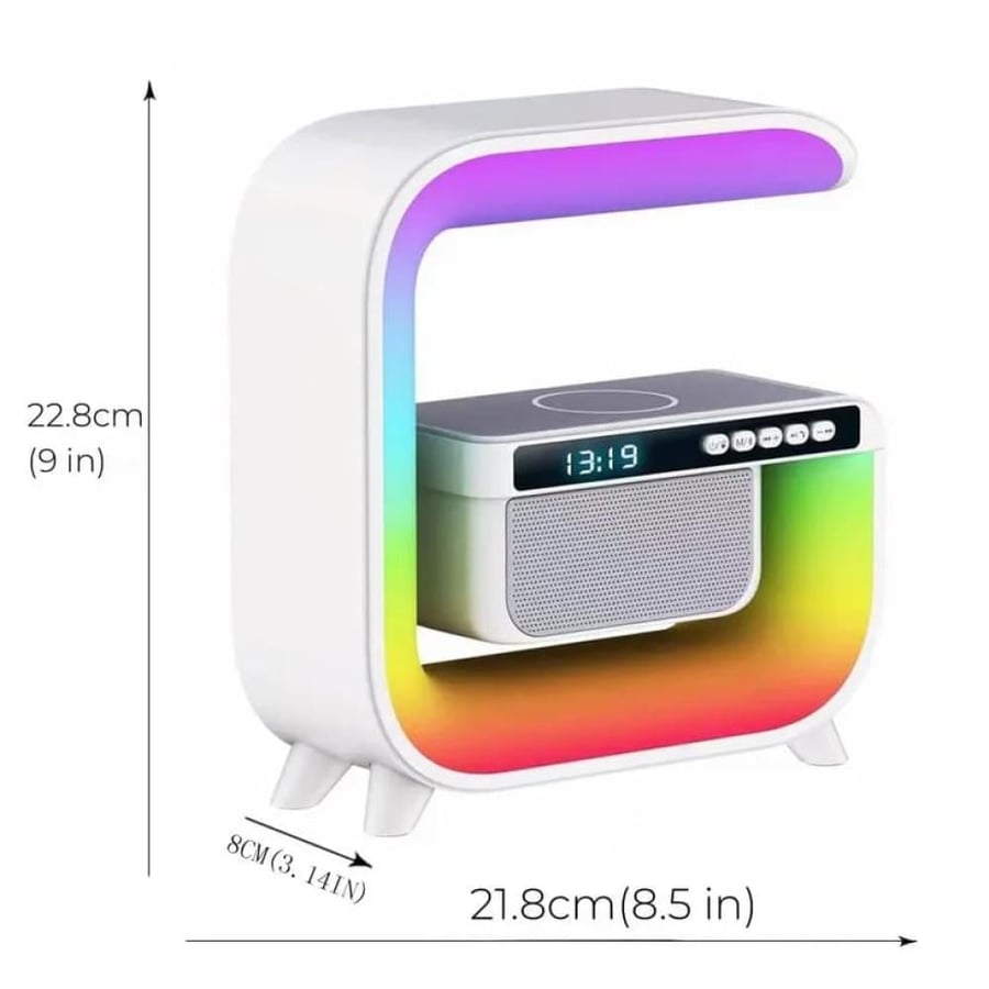 G3 speaker with wireless charger LED