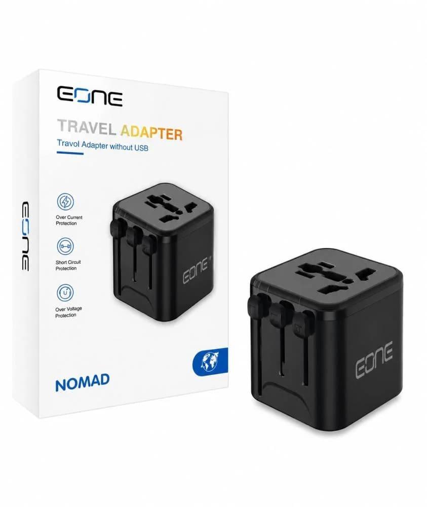 محول السفر العالمي EONE NOMAD بدون منافذ شحن