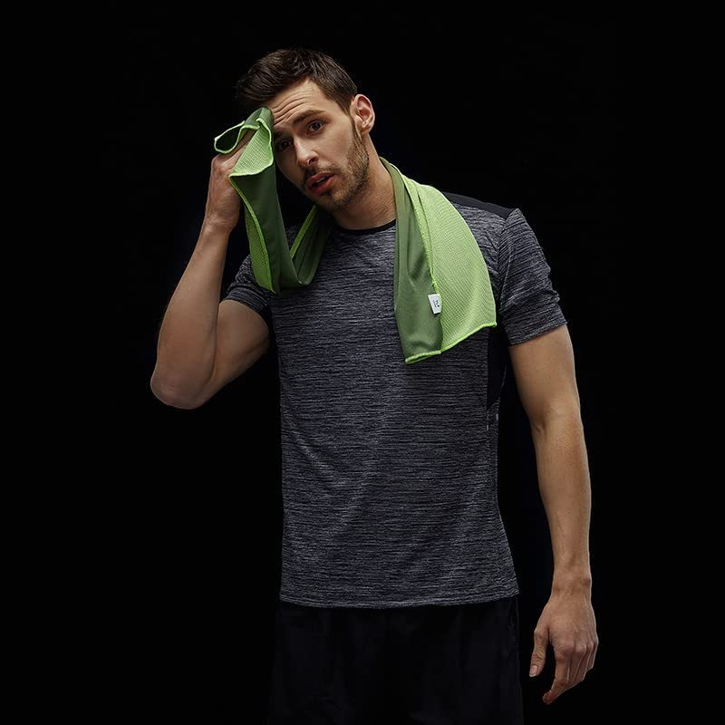 المنشفة الباردة من ربل بلس - cold towel - سماوي