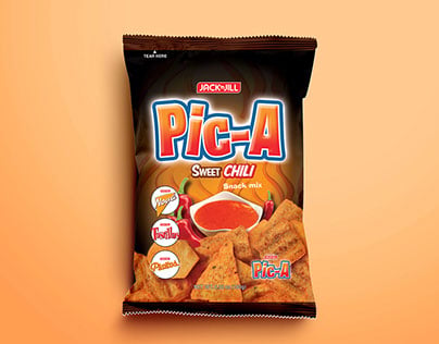 Light snack mix from Jack & Jill Peek-A-Bye with sweet hot pepper flavor 170 grams