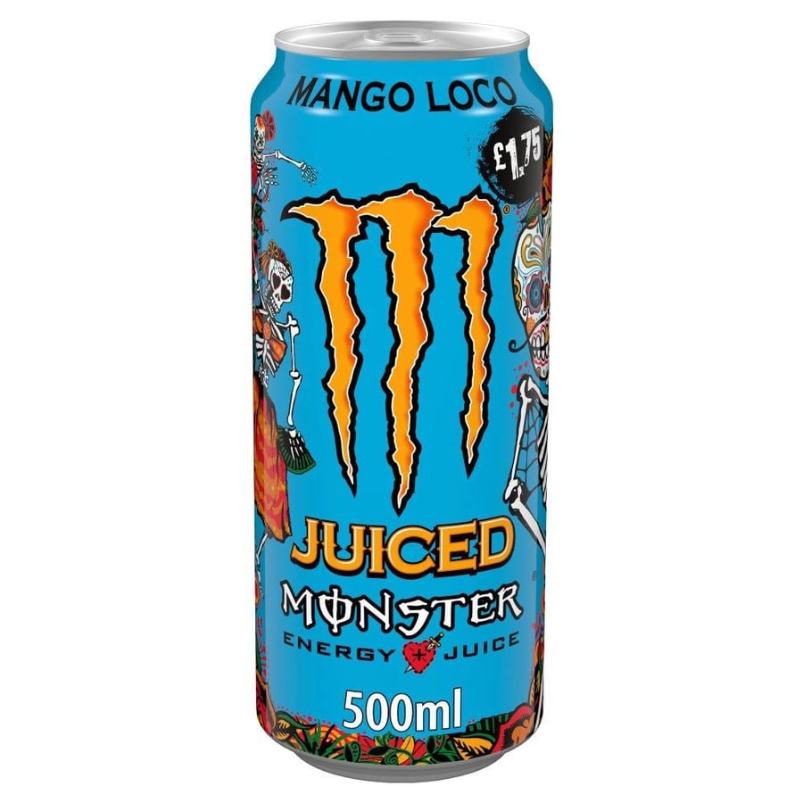 مونستر مشروب الطاقة مانجو لوكو 500 مل الحجم الكبير ‏ ‏Loco Energy
