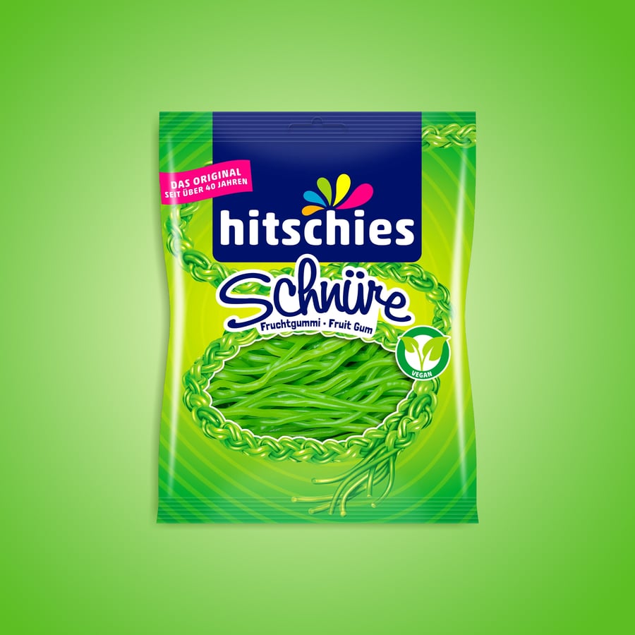 Hechseler apple string candy from Hitschies