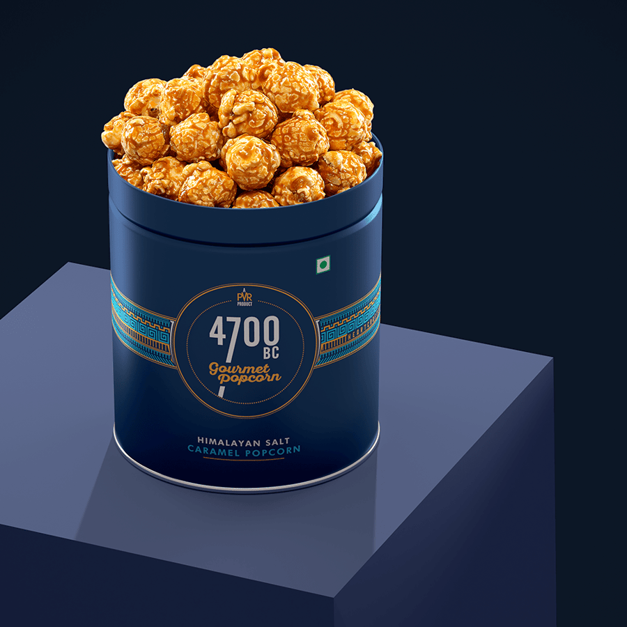 فشار الكراميل المملح الهيمالايا، علبة، 125 Popcorn