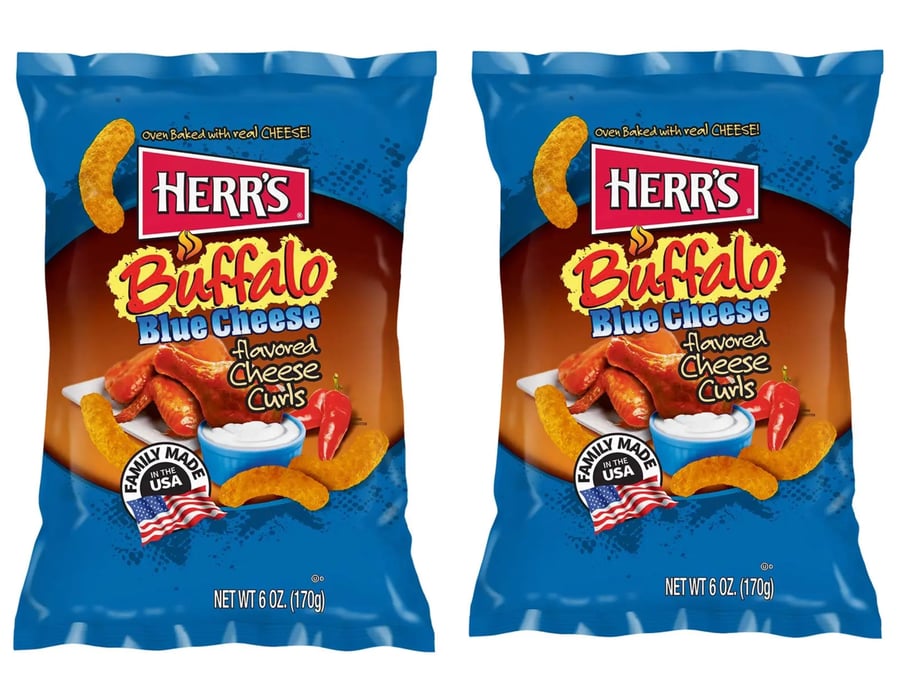 Hers Buffalo Blue Cheese 170 grams - (1) bag