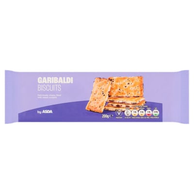 بسكويت غاريبالدي من أسدا 200 غرام — ASDA Garibaldi Biscuits 200g