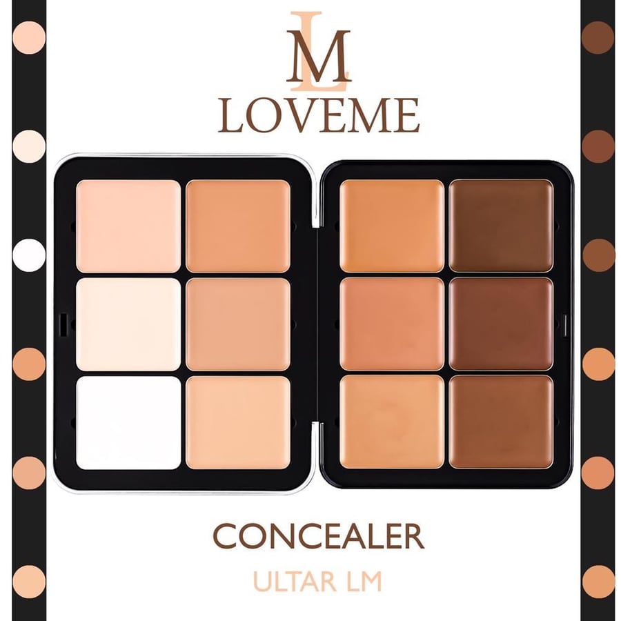 Loveme Beauty Contour Concealer 12 Creamy Colors