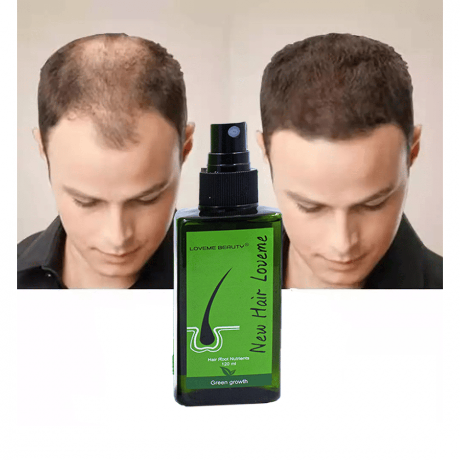 لاف مي نيو هير لنمو الشعر من الجذور 120 مل + ديرما رول 0.5 - New Hair love me 120 ml