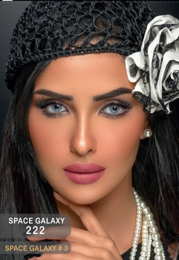 عدسات سندريلا ايز اليومية سبيس جالاكسي
