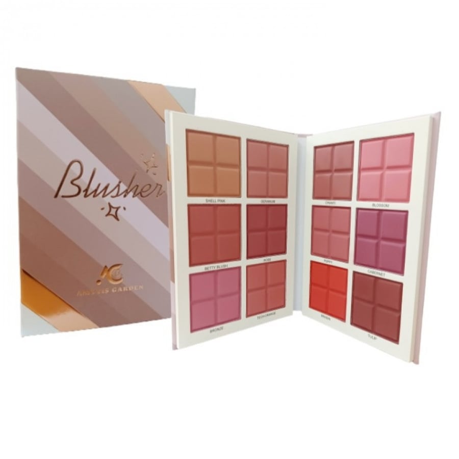 باليت بلشر 12 لون من اميتيس جاردن