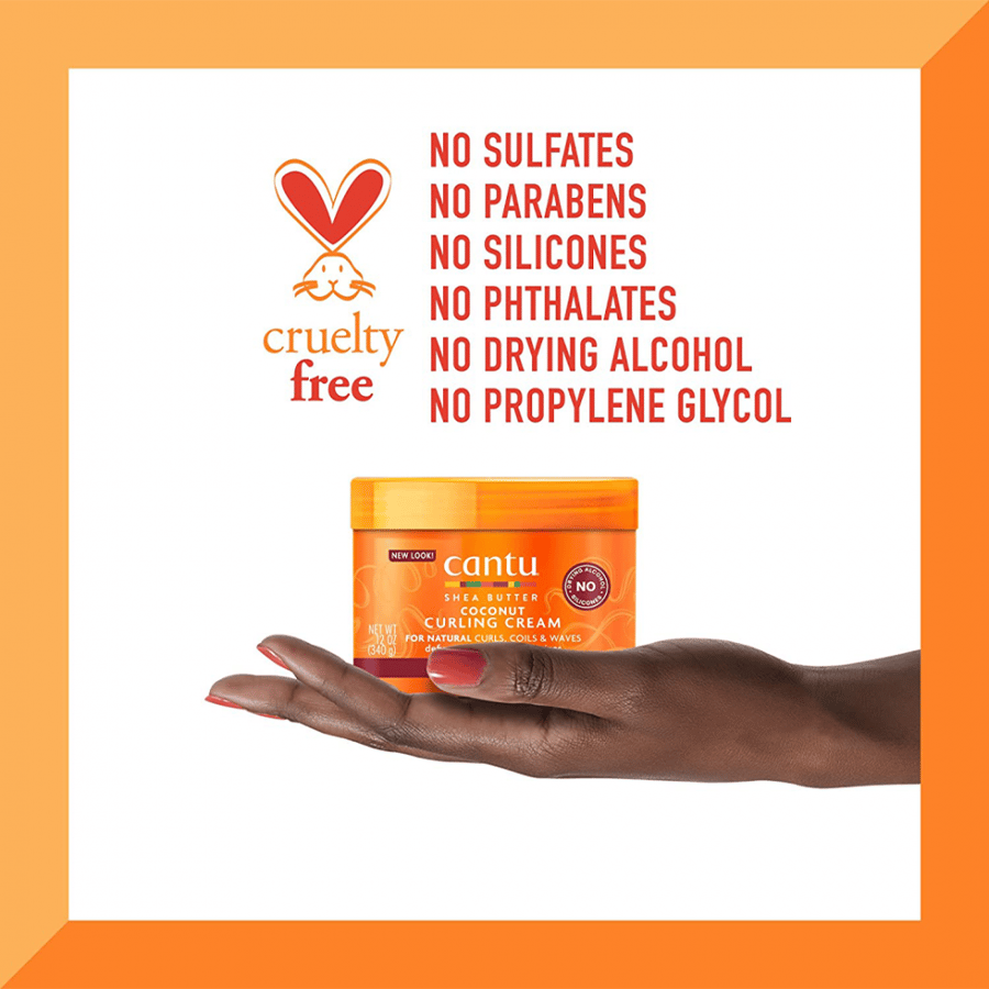 Cantu curling cream with coconut 340g