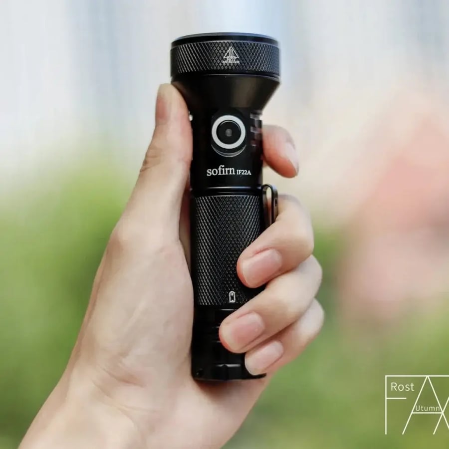Sofirn IF22A LED flashlight powerful