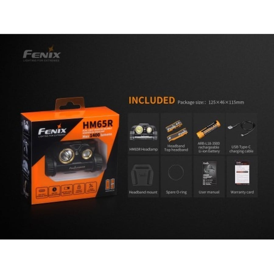 كشاف راس Fenix HM65R
