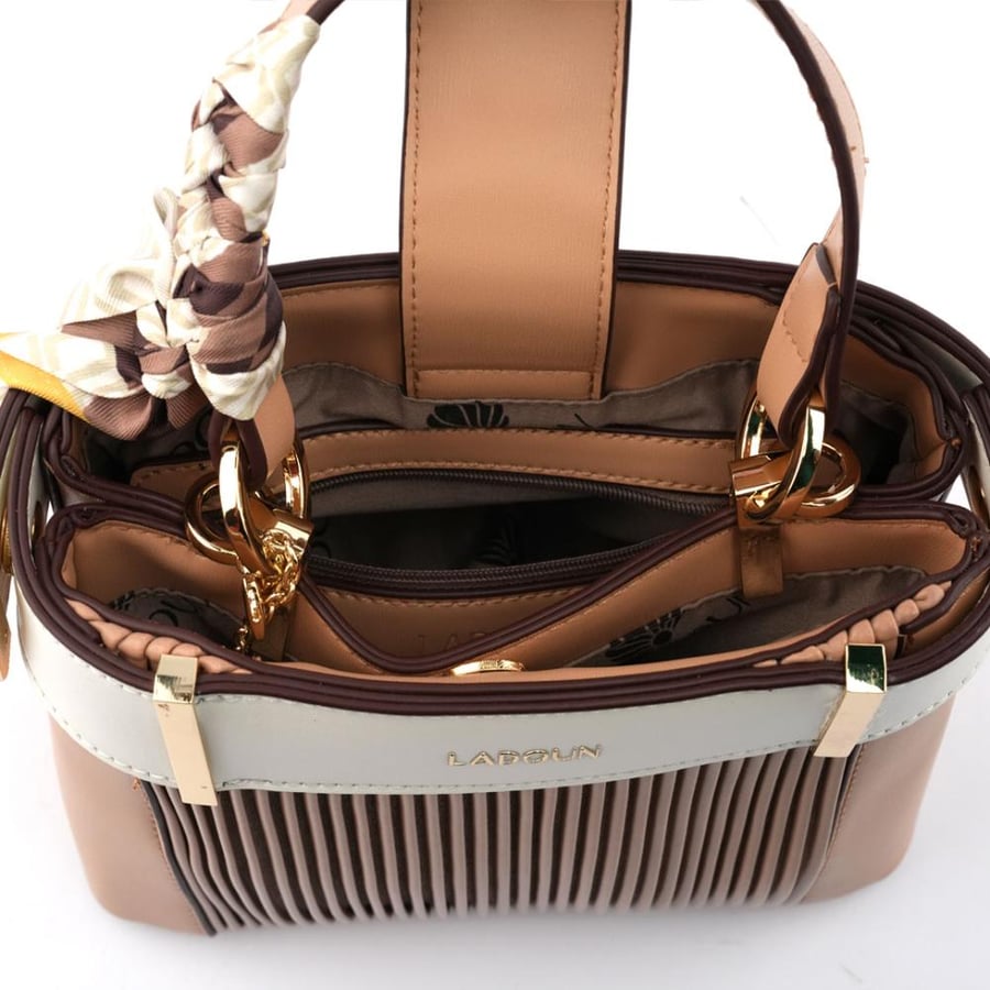 Women’s handbag from Ladoun in brown