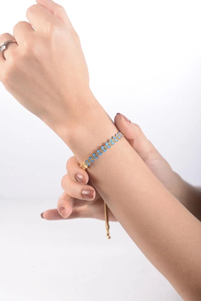 Women's Gold Bracelet from Ladoun