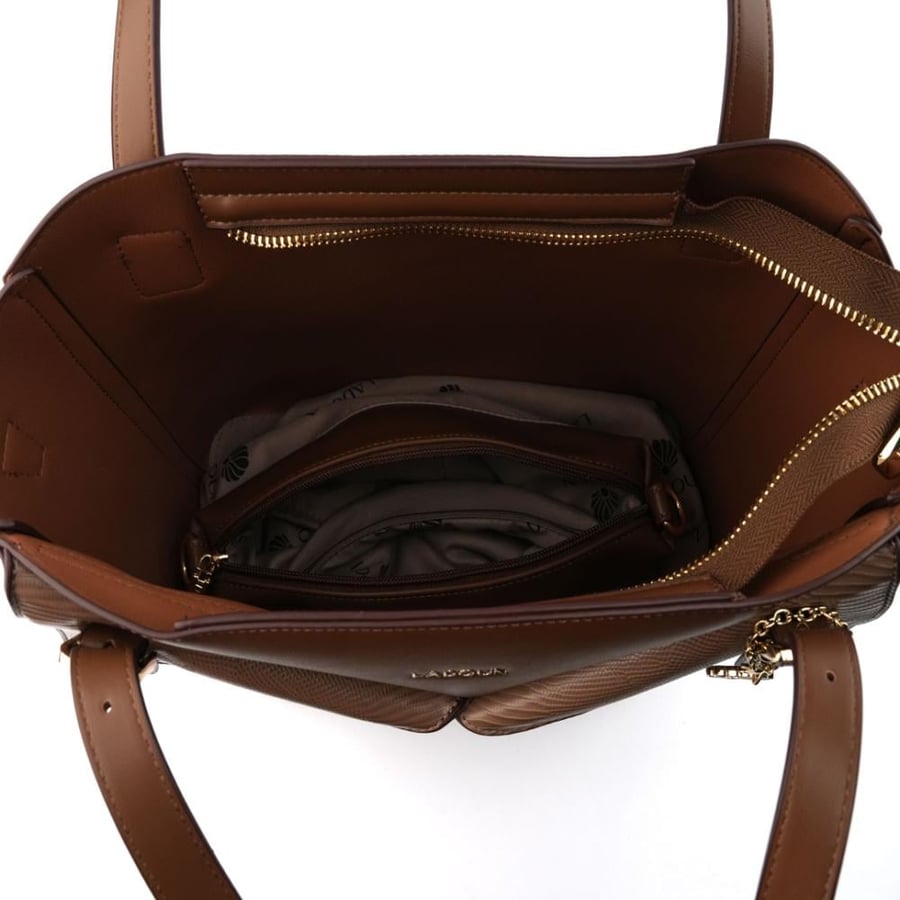 Women’s handbag from Ladoun in brown