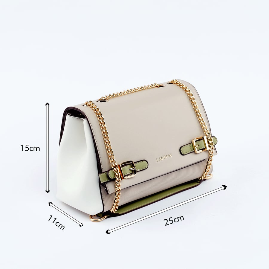 women’s handbag from Ladoun in white