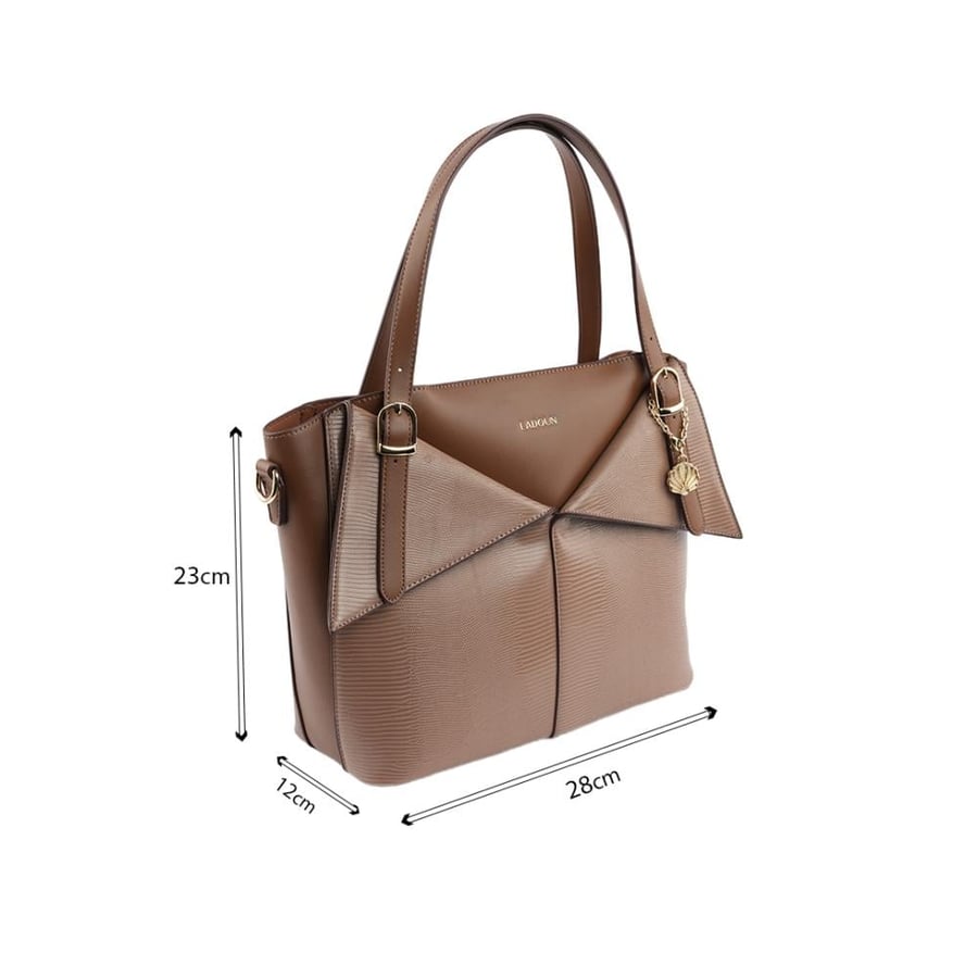 Women’s handbag from Ladoun in brown