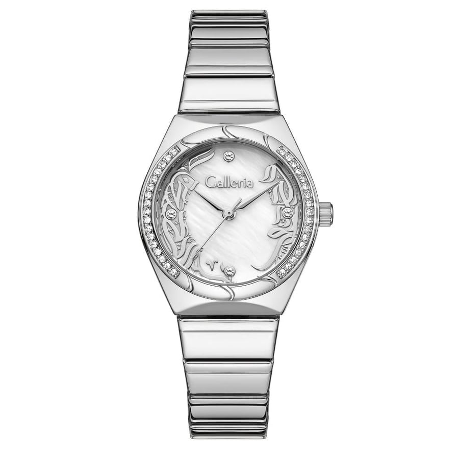 Women's Stainless Steel Watch from Ladoun – Silver