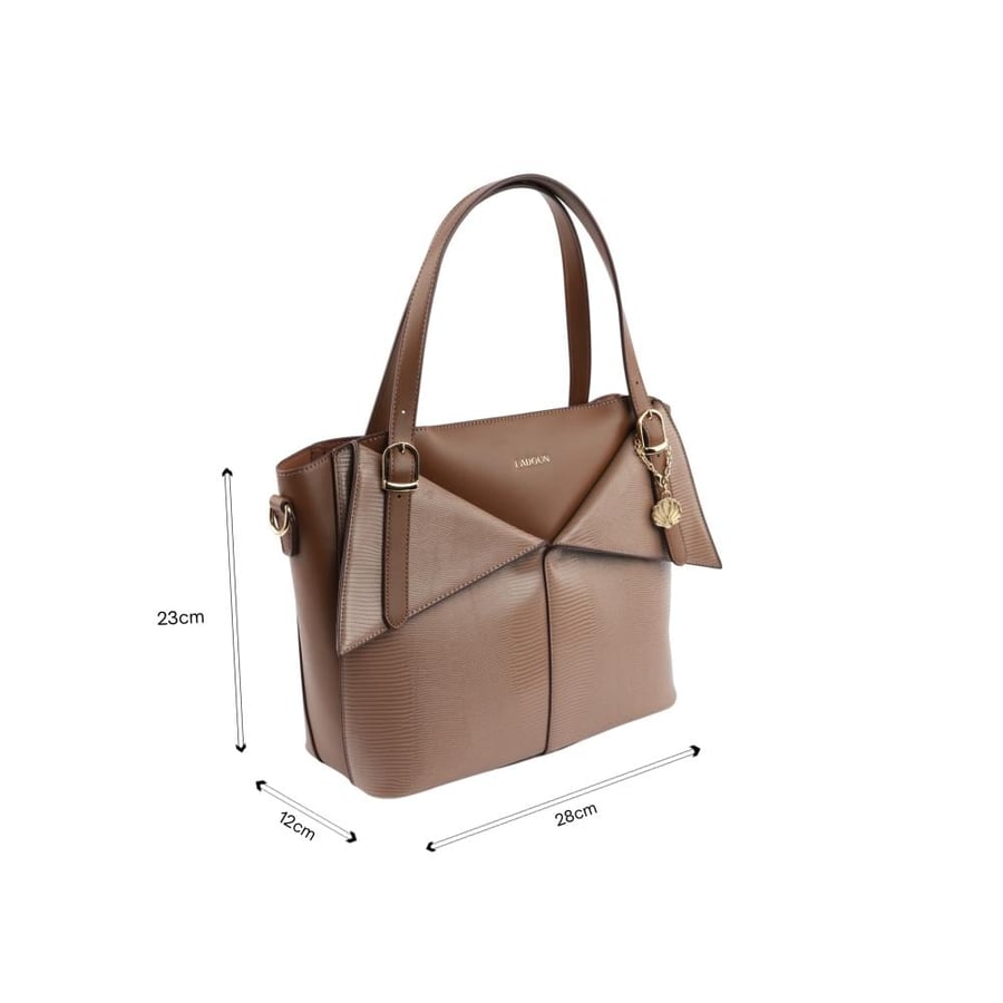 Women’s handbag from Ladoun in brown