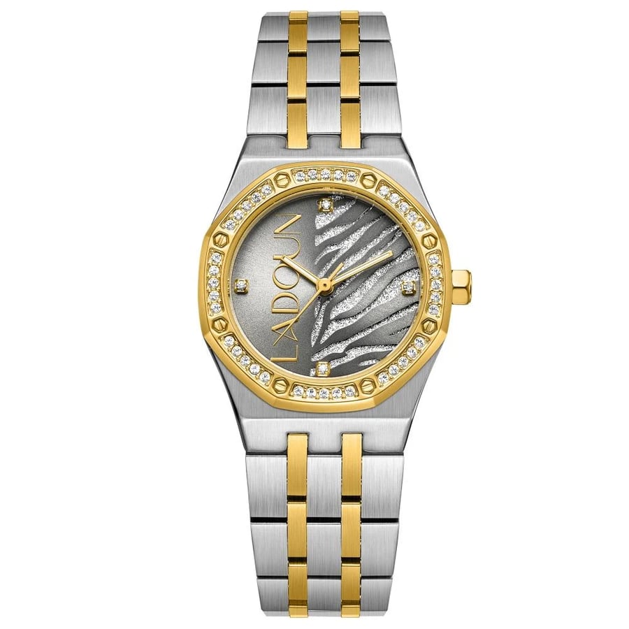 Women's Two-Tone Stainless Steel Watch from Ladoun – Silver & Gold