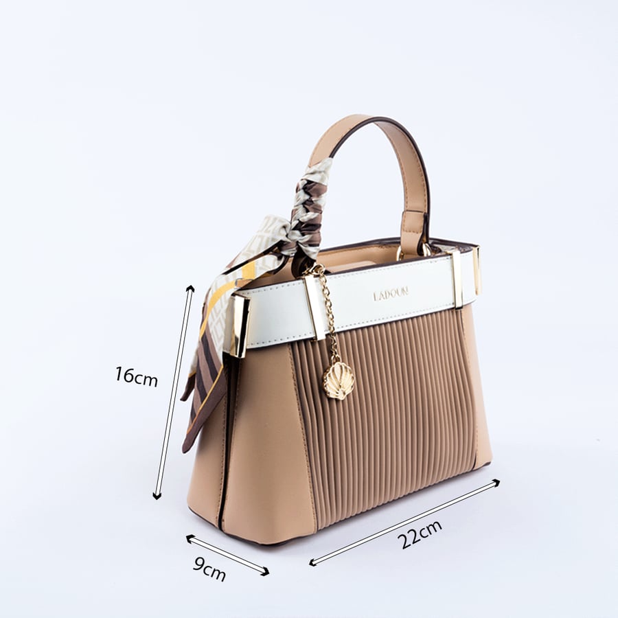 Women’s handbag from Ladoun in brown