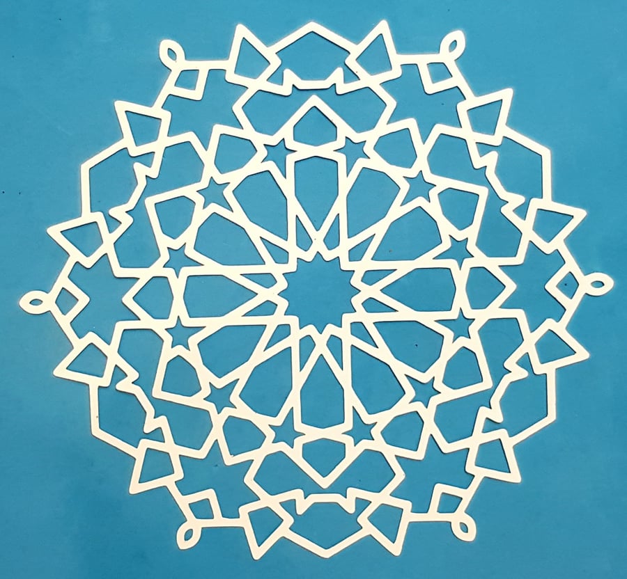 استينسل زخرفه هندسيه (1)