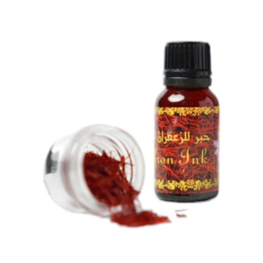 Saffron ink