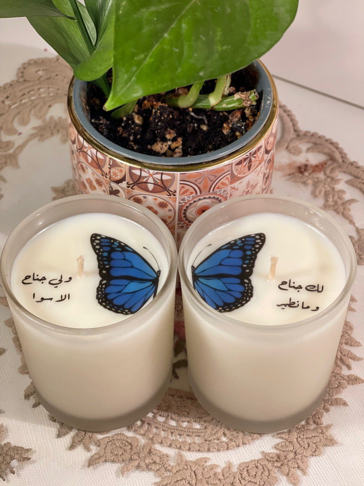 شمعة الاجنحه (شمعتين)