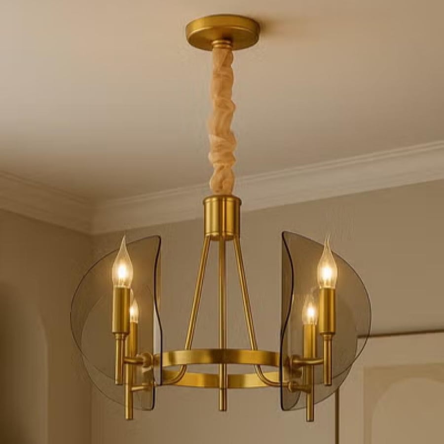 Modern ceiling chandeliers in two sizes
