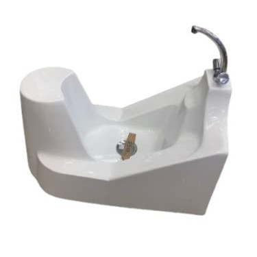 Modern-designed ablution chair