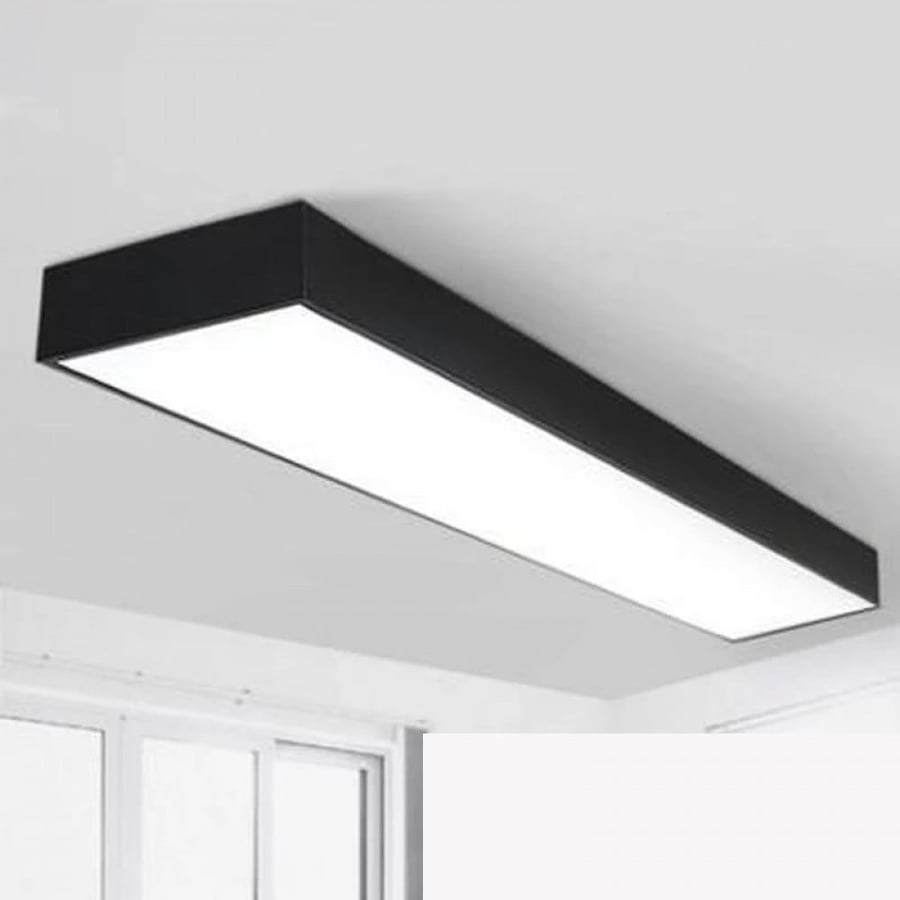 Rectangular linear lighting 40 W size 120*7 cm