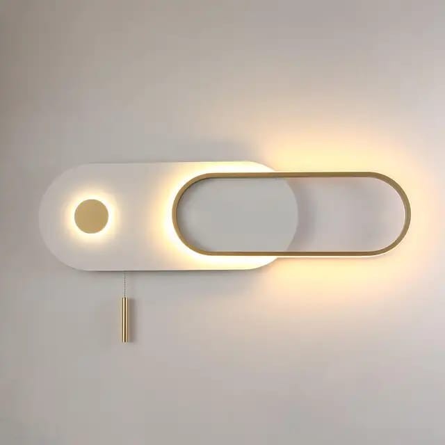 ابليك جداري مودرن بثلاث اضاءات