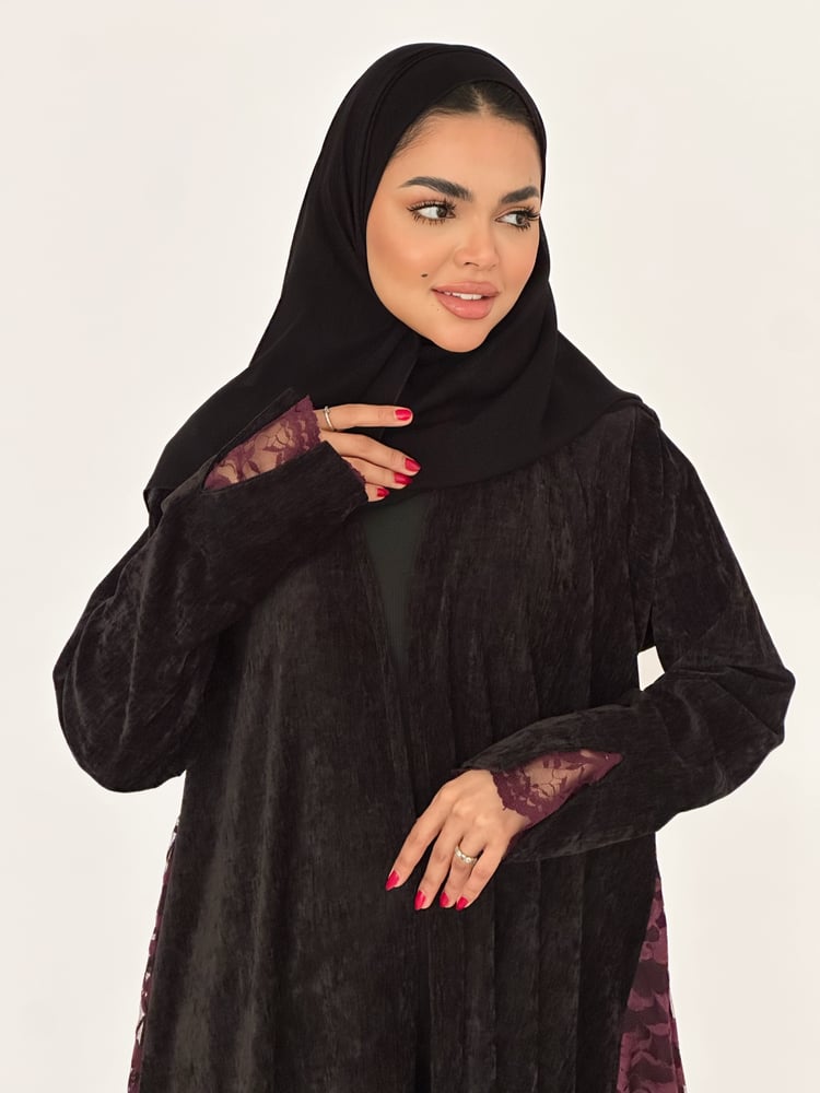 كسرات دانتيل ليلكي