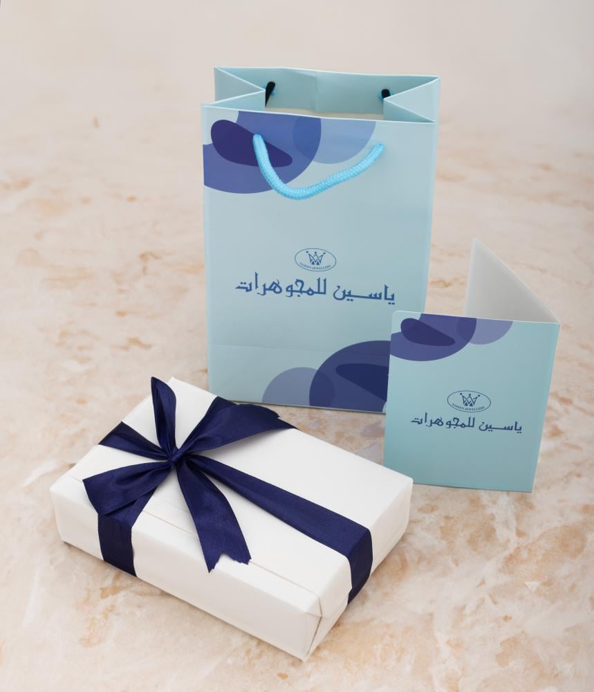 عقد ذهب عيار 21