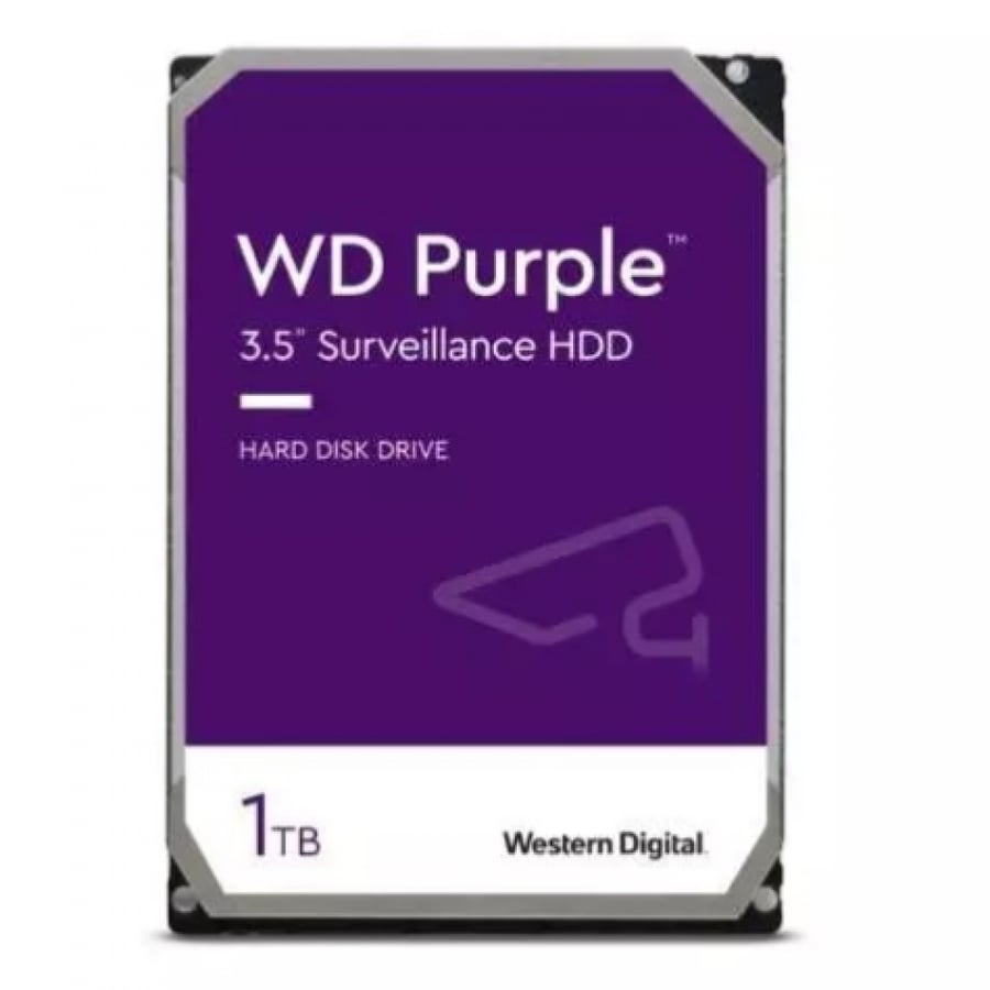 هارديسك داخلي 1 تيرا مناسب لكاميرات المراقبة  مقاس 3.5 WD PURPLE