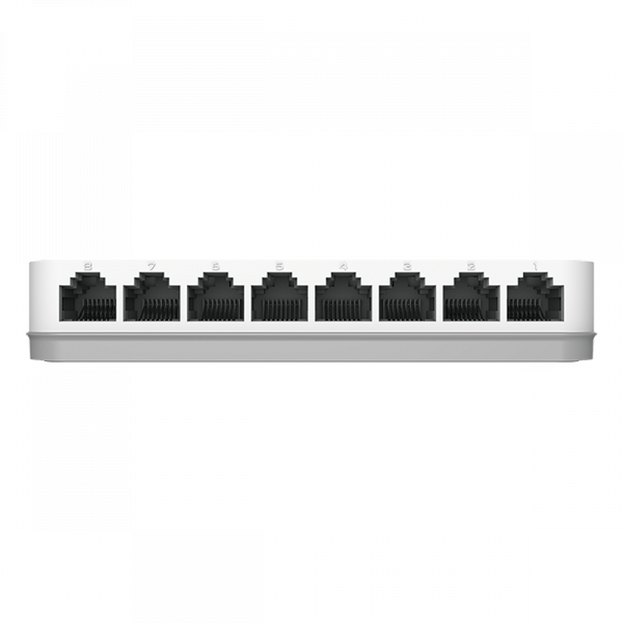 جيجا بايت مقسم شبكة دي لينك D-LINK عادي 8 مخارج موديل DGS-1008 A/B