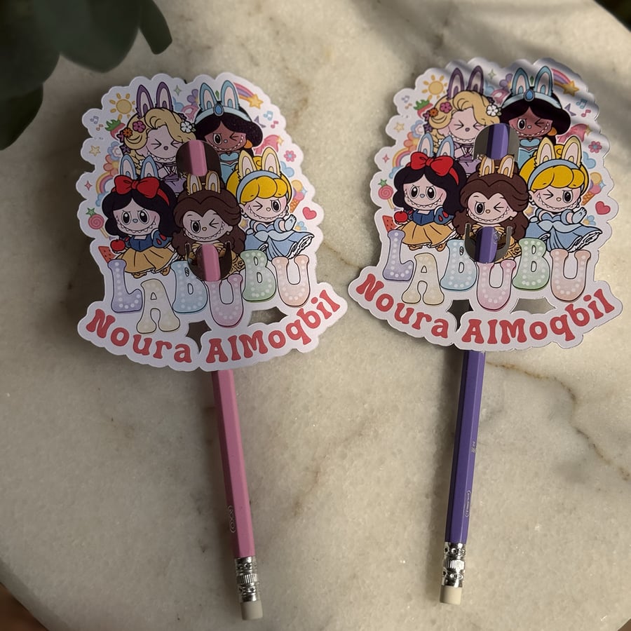 Pencil with card Labobo – Princess